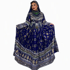 2026 New Designs Afghani Dresses for Women's Frock Sets Breathable Multicolor Long Length Custom Sizes Wedding Party Wear Adults