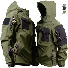 Tactical Jackets Men Outdoor Waterproof Hood Windbreaker Work