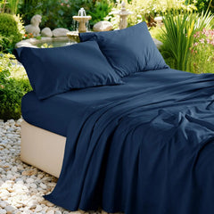 100% French Pure Linen Sheet(1 Piece), Breathable, Soft and Durable Pure Linen Sheet, Anti-Tear Linen Bed Sheets for All Seasons