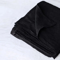 100% Pure Linen Bed Sheet Ultimate Comfort Elegance Flat Sheet Natural Eco-Friendly Breathable Durable Queen California King