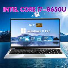 Portable Office Laptop Computer 14.1" 12GB RAM Windows 11