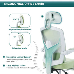 JHK Ergonomic Reclining High Back Mesh livingroom