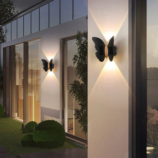 Outdoor Led Wall Light Waterproof Garden LED Night Light Stairs Pathway Fence Balcony Courtyard Yard Decoration Wall Lamps