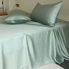 100% Silk Bed Sheet Set Luxury Mulberry