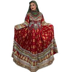 2026 New Designs Afghani Dresses for Women's Frock Sets Breathable Multicolor Long Length Custom Sizes Wedding Party Wear Adults