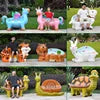 Furry Black Gorilla Three Seat Sofa Modern Animal Shape Ergonomic Luxury Artistic PU Leather Upholstery Eco-Friendly Durable