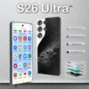 5G Dual Sim S26 Business Smart Cell Phone Ultra HD Display and 108MP Rear Camera Supports CDMA LTE with Octa Deca Core CPUs