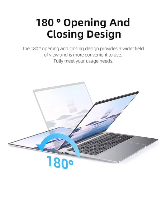 Portable Office Laptop Computer 14.1" 12GB RAM Windows 11