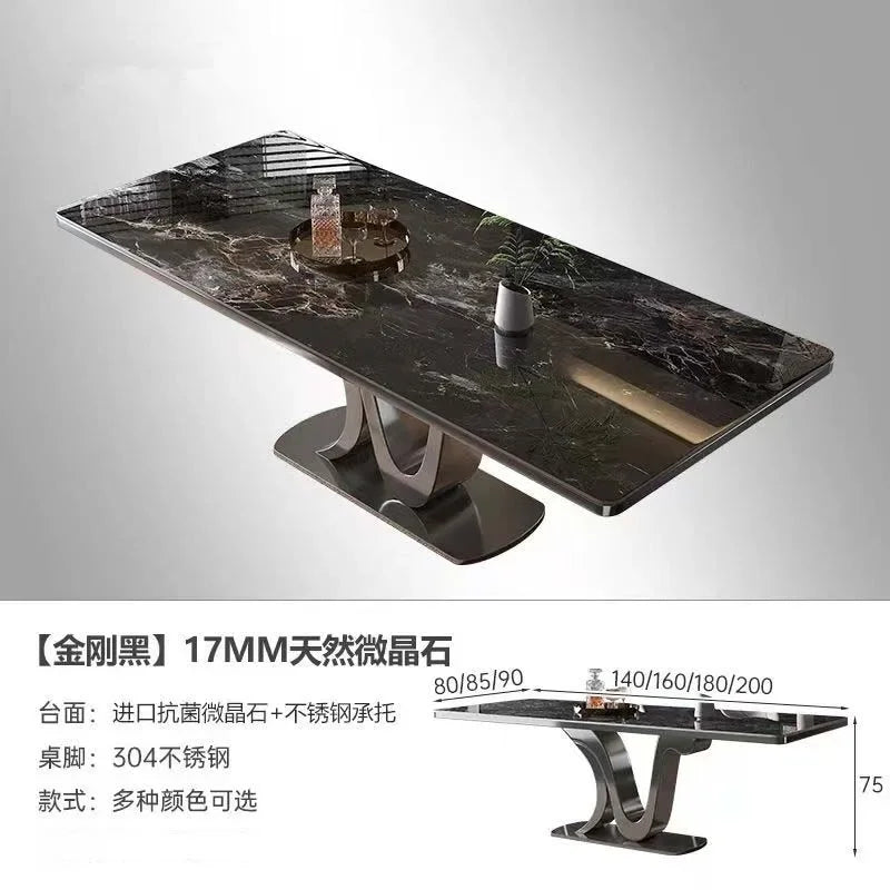 Modern Living Room Table Rectangular Legs