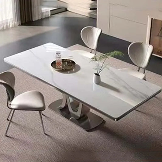 Modern Living Room Table Rectangular Legs