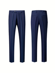 Men's 3pcs Suit Set, Jacket + Vest + Pants,