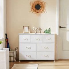 JHK Desser For Bedroom With 7 Fabric Drawers Organizer Storage Closet