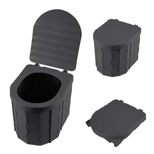 Outdoor Folding Toilet Portable Car Toilet Travel