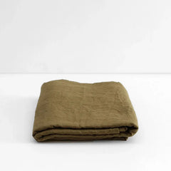 100% Pure Linen Bed Sheet Ultimate Comfort Elegance Flat Sheet Natural Eco-Friendly Breathable Durable Queen California King